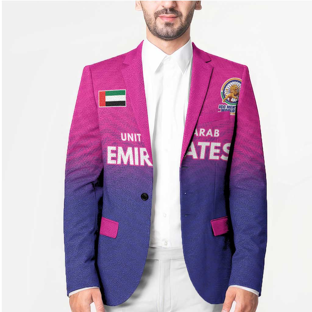 Custom United Arab Emirates Cricket Spirit 2026 Blazer World T20 Edition - Wonder Print Shop