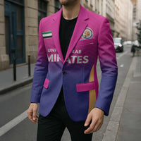 Custom United Arab Emirates Cricket Spirit 2026 Blazer World T20 Edition - Wonder Print Shop