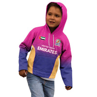 Custom United Arab Emirates Cricket Spirit 2026 Kid Hoodie World T20 Edition - Wonder Print Shop