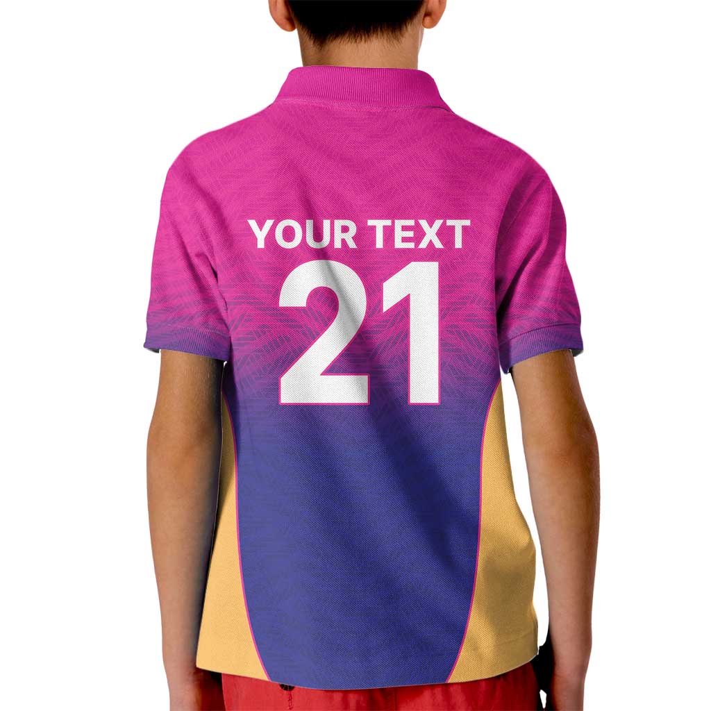 Custom United Arab Emirates Cricket Spirit 2026 Kid Polo Shirt World T20 Edition - Wonder Print Shop