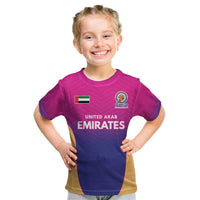 Custom United Arab Emirates Cricket Spirit 2026 Kid T Shirt World T20 Edition - Wonder Print Shop