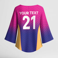 Custom United Arab Emirates Cricket Spirit 2026 Kimono Sleeve Blouse World T20 Edition - Wonder Print Shop