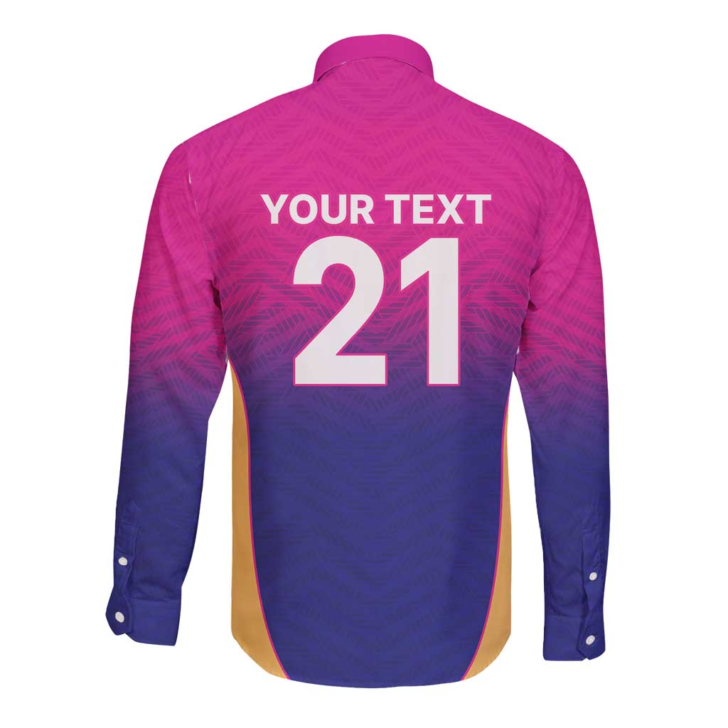 Custom United Arab Emirates Cricket Spirit 2026 Long Sleeve Button Shirt World T20 Edition - Wonder Print Shop
