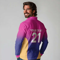 Custom United Arab Emirates Cricket Spirit 2026 Long Sleeve Polo Shirt World T20 Edition - Wonder Print Shop