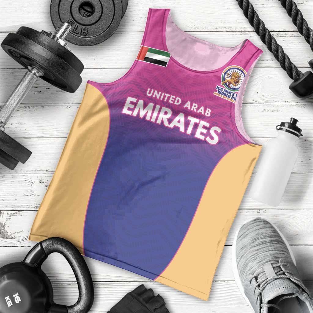 Custom United Arab Emirates Cricket Spirit 2026 Men Tank Top World T20 Edition - Wonder Print Shop