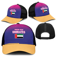 United Arab Emirates Cricket Spirit 2026 Mesh Trucker Cap World T20 Edition - Wonder Print Shop