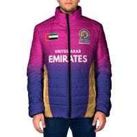Custom United Arab Emirates Cricket Spirit 2026 Padded Jacket World T20 Edition - Wonder Print Shop