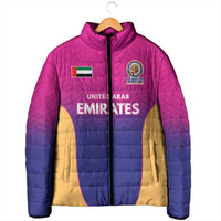 Custom United Arab Emirates Cricket Spirit 2026 Padded Jacket World T20 Edition - Wonder Print Shop
