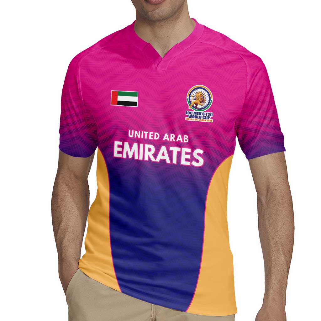 Custom United Arab Emirates Cricket Spirit 2026 Rugby Jersey World T20 Edition - Wonder Print Shop