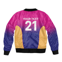Custom United Arab Emirates Cricket Spirit 2026 Sleeve Zip Bomber Jacket World T20 Edition - Wonder Print Shop