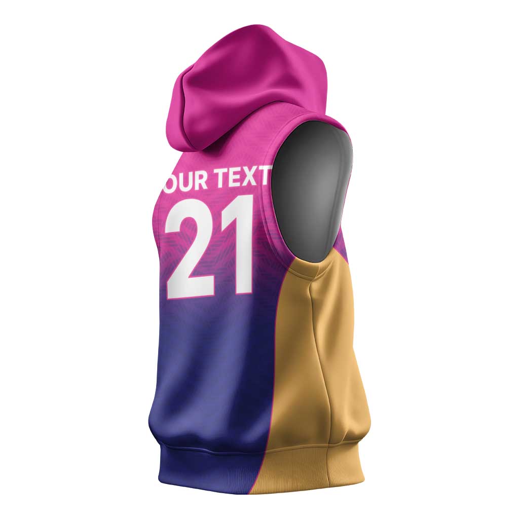 Custom United Arab Emirates Cricket Spirit 2026 Sleeveless Hoodie World T20 Edition - Wonder Print Shop