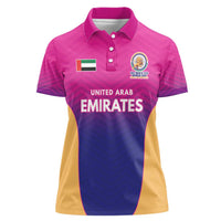 Custom United Arab Emirates Cricket Spirit 2026 Women Polo Shirt World T20 Edition - Wonder Print Shop