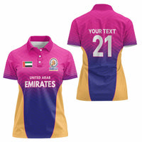 Custom United Arab Emirates Cricket Spirit 2026 Women Polo Shirt World T20 Edition - Wonder Print Shop