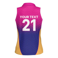 Custom United Arab Emirates Cricket Spirit 2026 Women Sleeveless Polo Shirt World T20 Edition - Wonder Print Shop