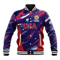 Custom United States Cricket Spirit 2026 Baseball Jacket World T20 Edition - Wonder Print Shop