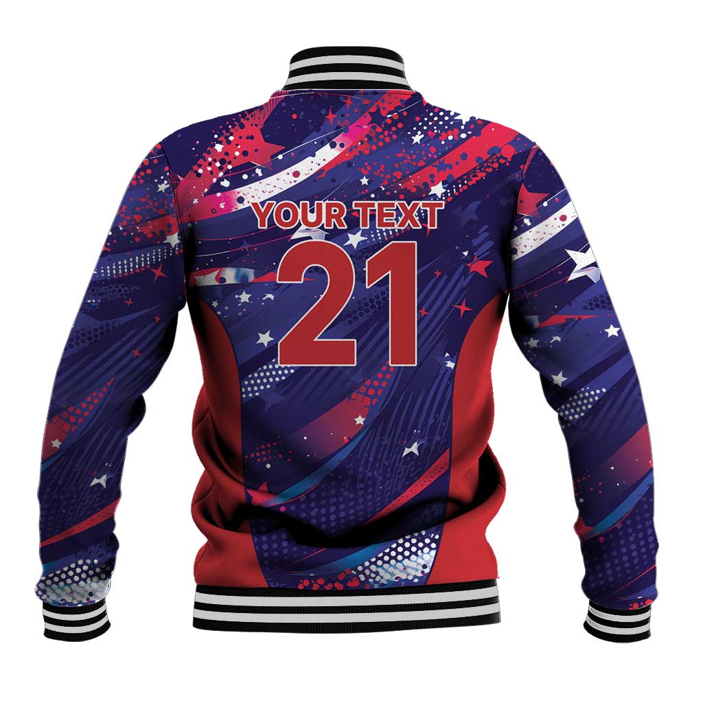 Custom United States Cricket Spirit 2026 Baseball Jacket World T20 Edition - Wonder Print Shop