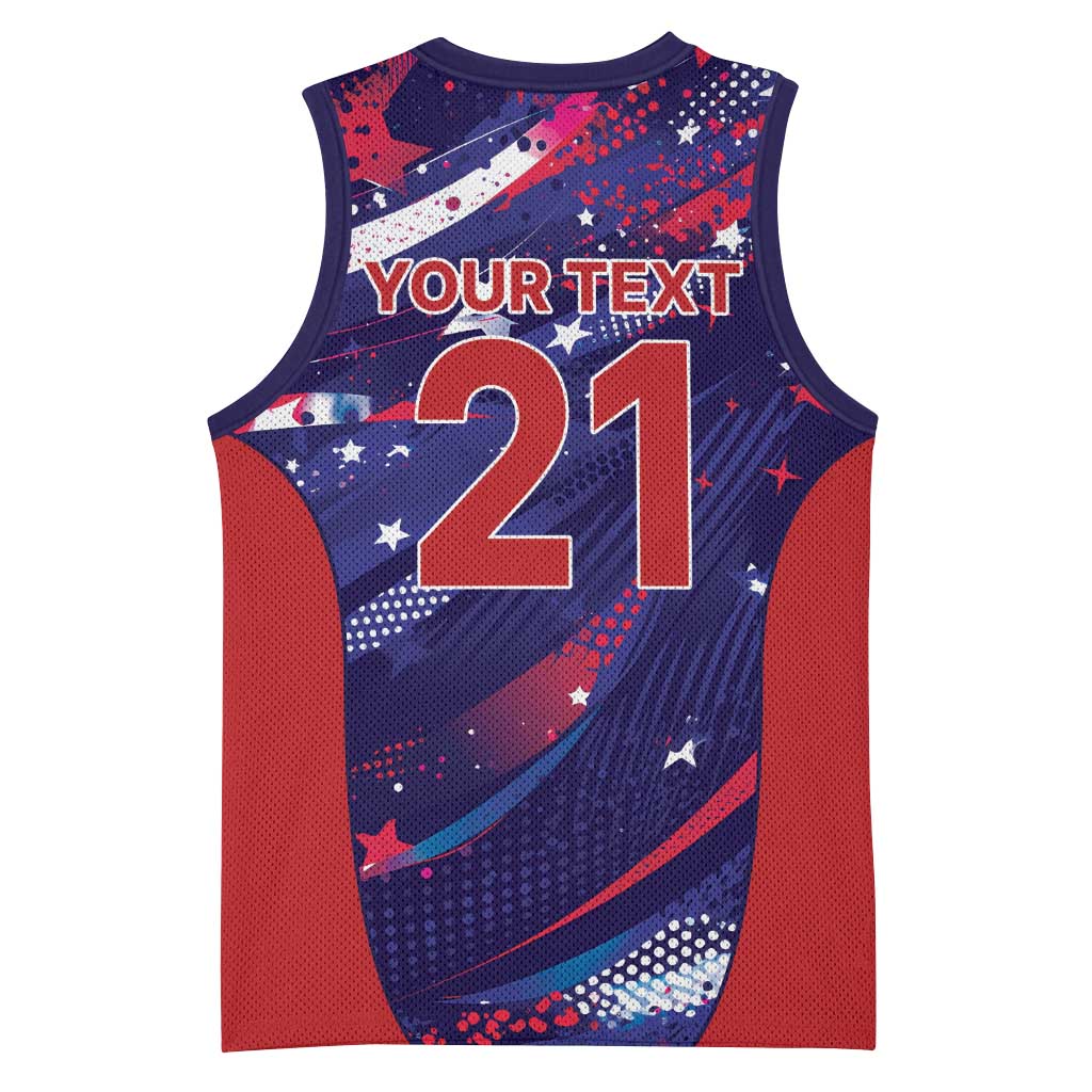 Custom United States Cricket Spirit 2026 Basketball Jersey World T20 Edition - Wonder Print Shop
