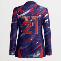 Custom United States Cricket Spirit 2026 Blazer World T20 Edition - Wonder Print Shop