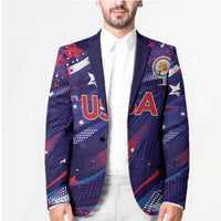 Custom United States Cricket Spirit 2026 Blazer World T20 Edition - Wonder Print Shop