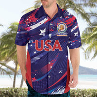 Custom United States Cricket Spirit 2026 Hawaiian Shirt World T20 Edition - Wonder Print Shop