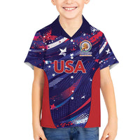 Custom United States Cricket Spirit 2026 Hawaiian Shirt World T20 Edition - Wonder Print Shop