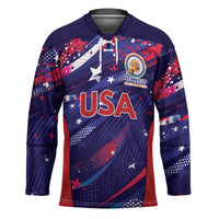 Custom United States Cricket Spirit 2026 Hockey Jersey World T20 Edition - Wonder Print Shop