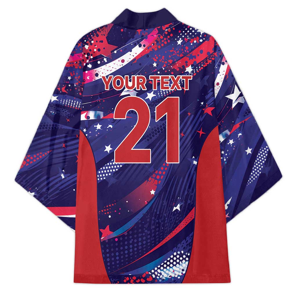 Custom United States Cricket Spirit 2026 Kimono World T20 Edition - Wonder Print Shop