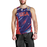 Custom United States Cricket Spirit 2026 Men Tank Top World T20 Edition - Wonder Print Shop