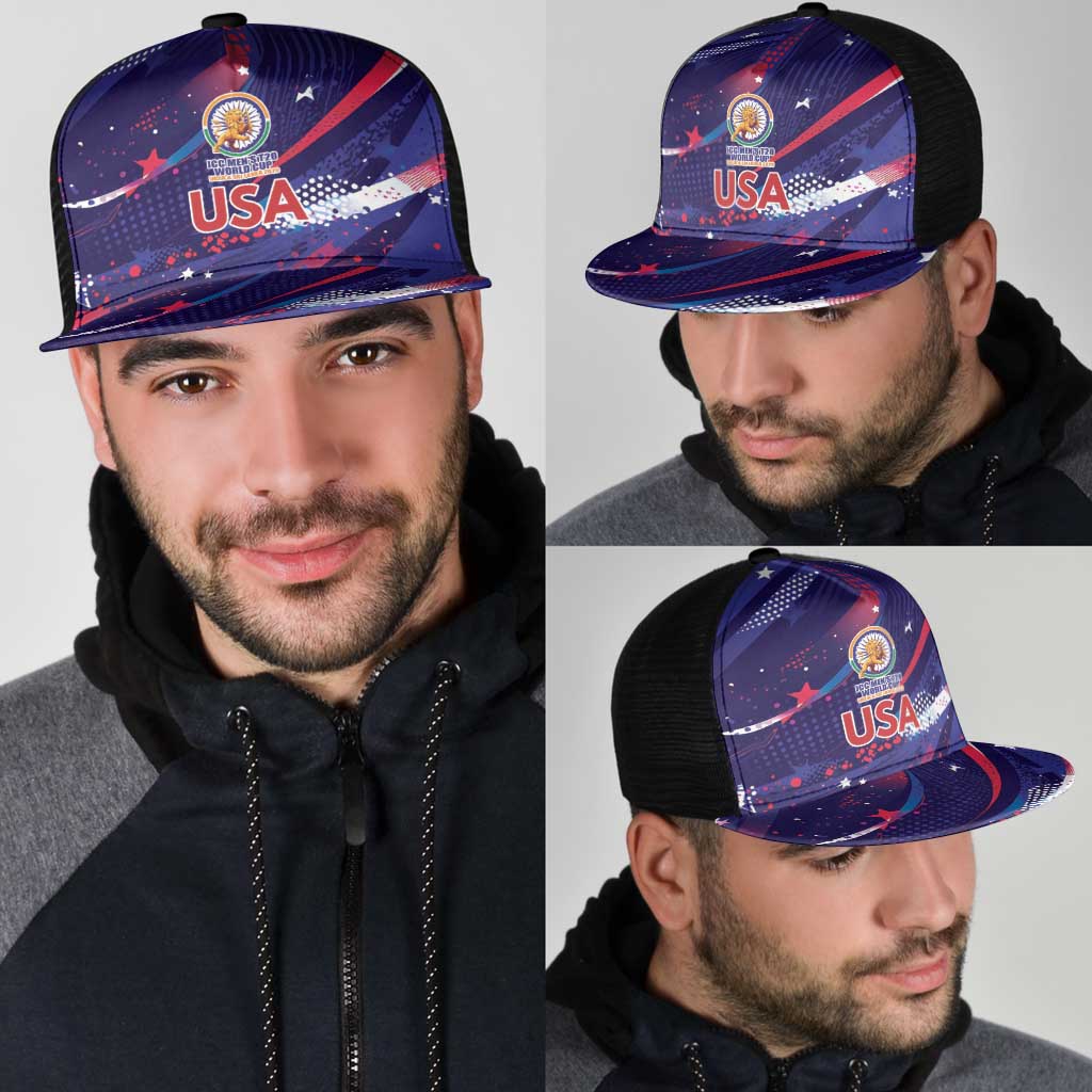 United States Cricket Spirit 2026 Mesh Trucker Cap World T20 Edition - Wonder Print Shop