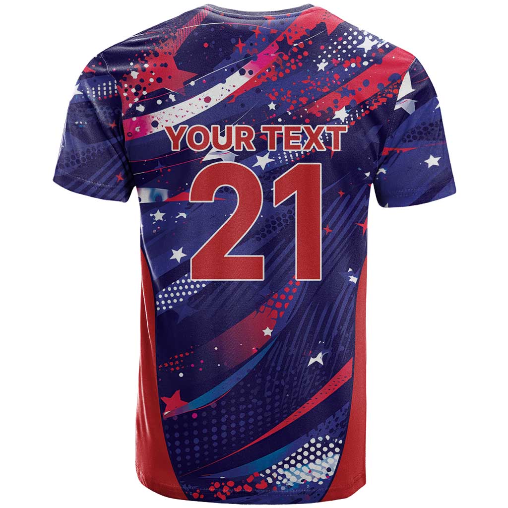 Custom United States Cricket Spirit 2026 T Shirt World T20 Edition - Wonder Print Shop