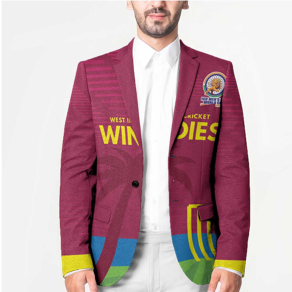 Custom West Indies Cricket Spirit 2026 Blazer World T20 Edition - Wonder Print Shop