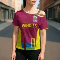 Custom West Indies Cricket Spirit 2026 Cross Shoulder Shirt World T20 Edition - Wonder Print Shop