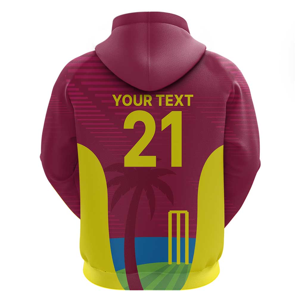 Custom West Indies Cricket Spirit 2026 Hoodie World T20 Edition - Wonder Print Shop