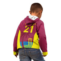 Custom West Indies Cricket Spirit 2026 Kid Hoodie World T20 Edition - Wonder Print Shop