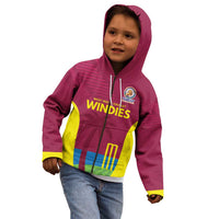 Custom West Indies Cricket Spirit 2026 Kid Hoodie World T20 Edition - Wonder Print Shop