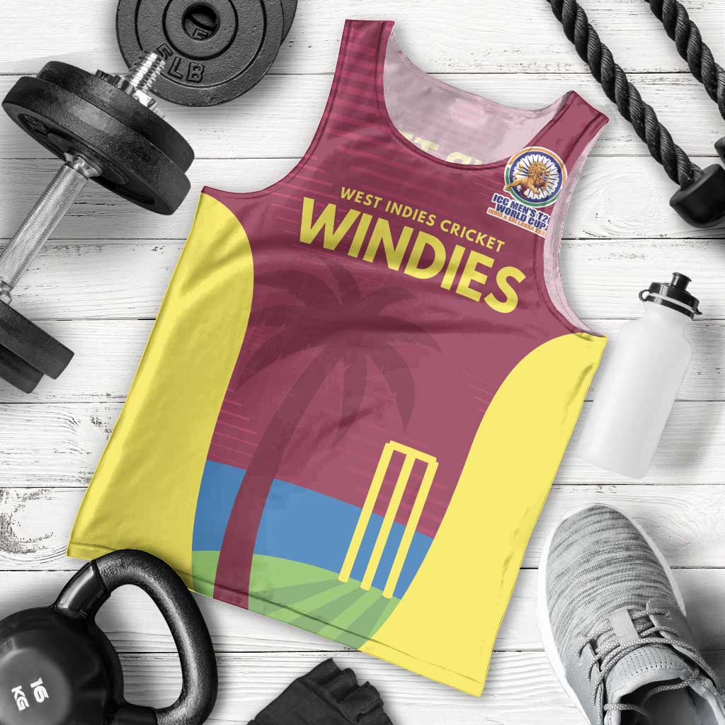 Custom West Indies Cricket Spirit 2026 Men Tank Top World T20 Edition - Wonder Print Shop