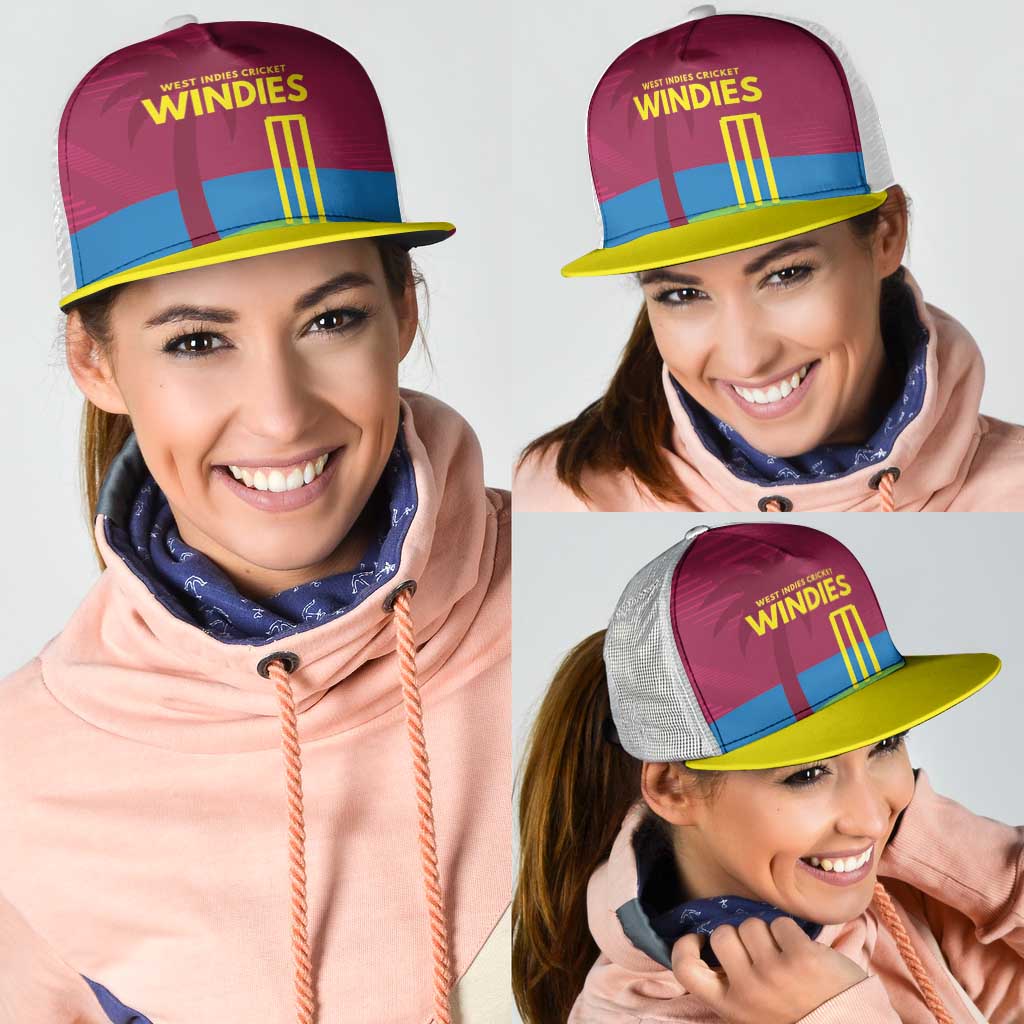 West Indies Cricket Spirit 2026 Mesh Trucker Cap World T20 Edition - Wonder Print Shop