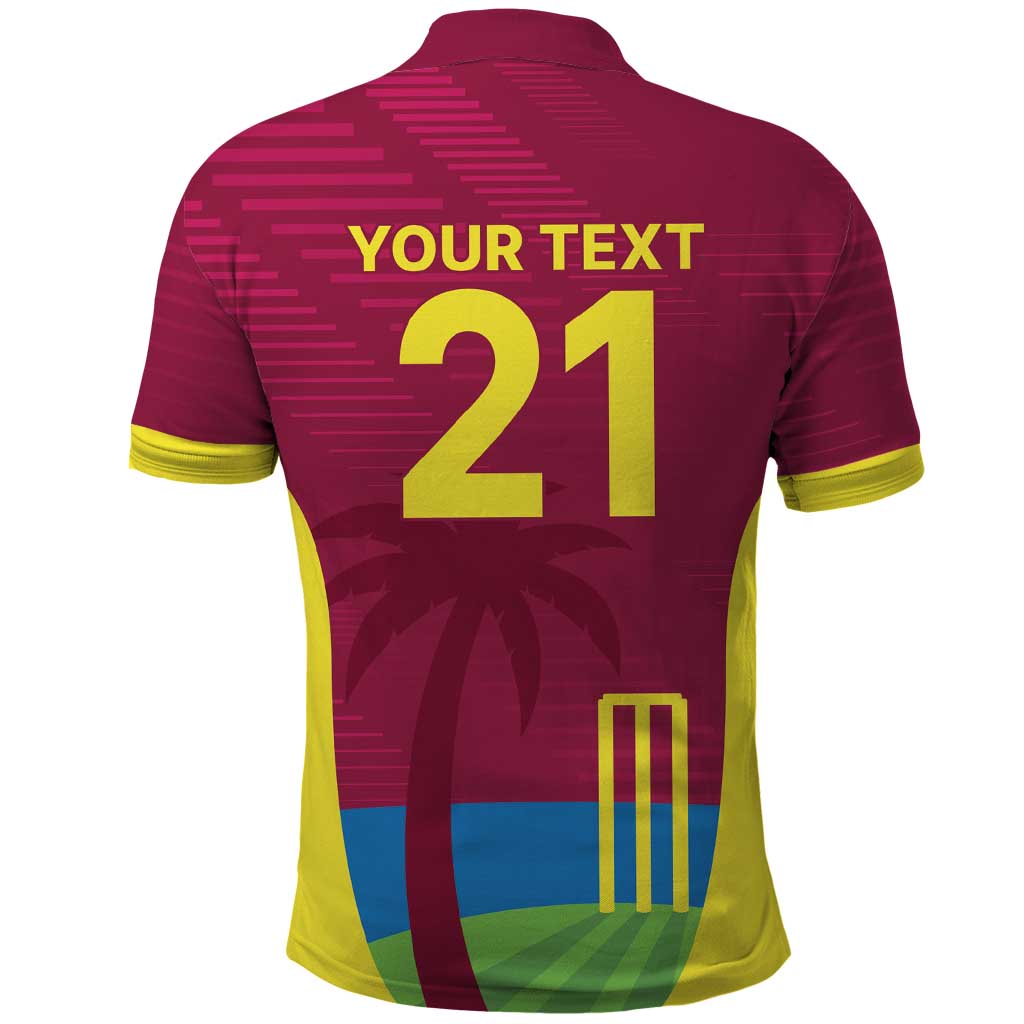 Custom West Indies Cricket Spirit 2026 Polo Shirt World T20 Edition - Wonder Print Shop