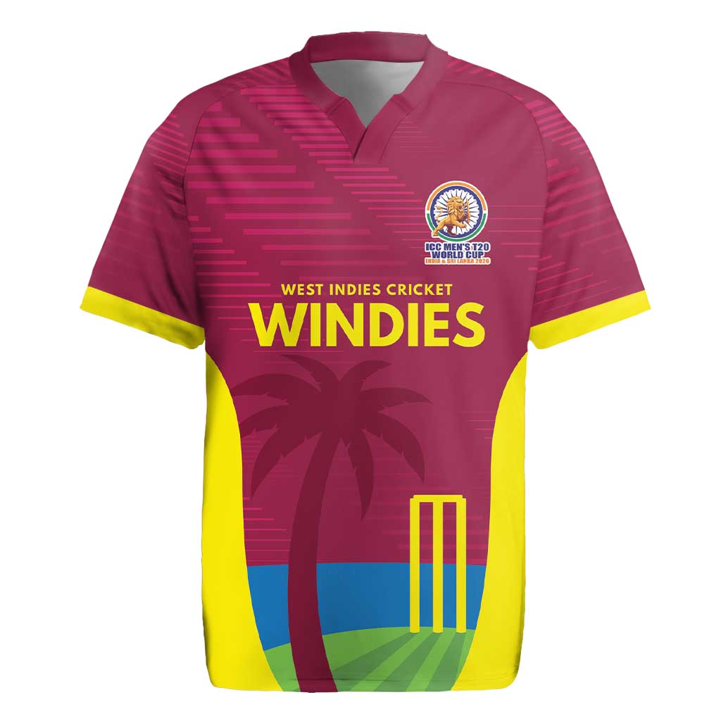 Custom West Indies Cricket Spirit 2026 Rugby Jersey World T20 Edition - Wonder Print Shop