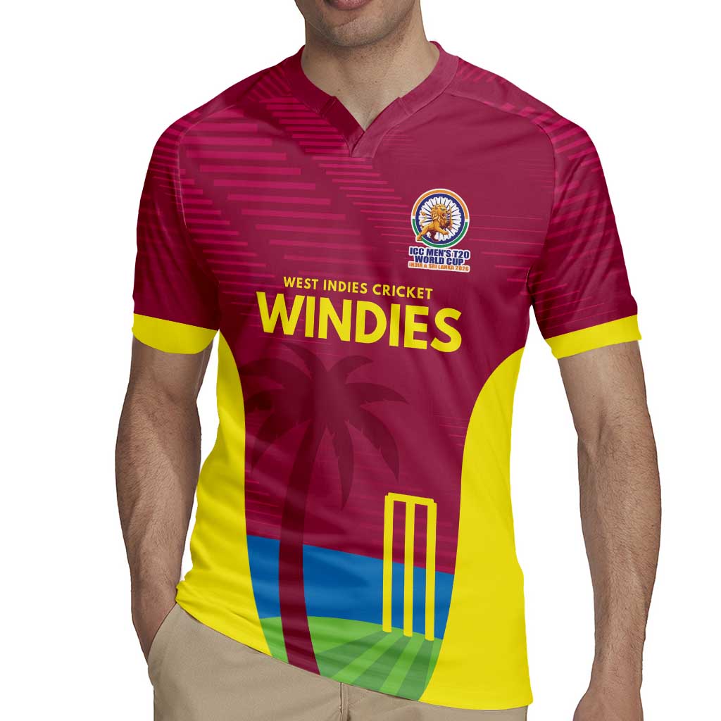 Custom West Indies Cricket Spirit 2026 Rugby Jersey World T20 Edition - Wonder Print Shop