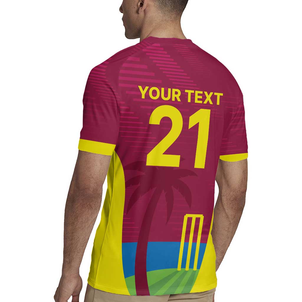 Custom West Indies Cricket Spirit 2026 Rugby Jersey World T20 Edition - Wonder Print Shop