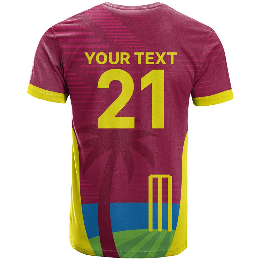 Custom West Indies Cricket Spirit 2026 T Shirt World T20 Edition - Wonder Print Shop