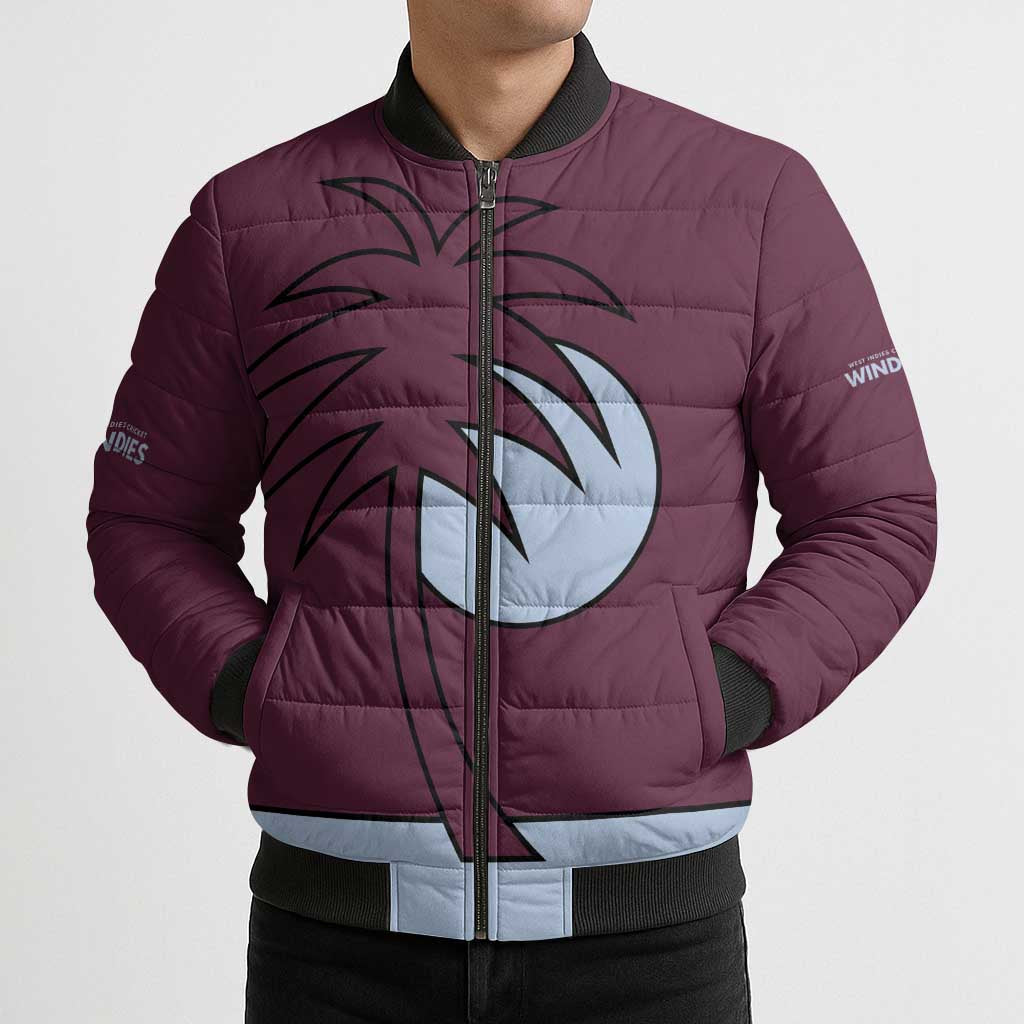 Custom West Indies 1999 Retro Bomber Puffer Jacket Classic Champion Vintage - Wonder Print Shop