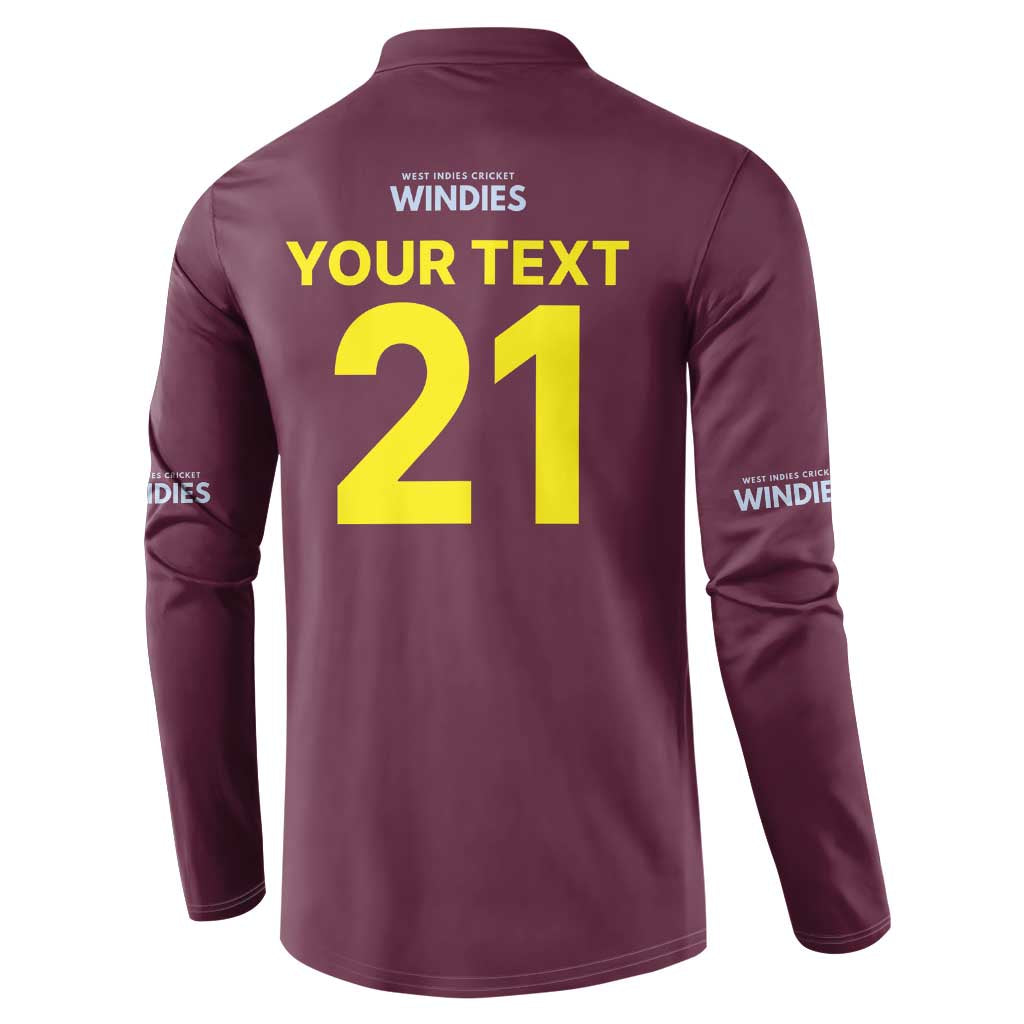 Custom West Indies 1999 Retro Button Sweatshirt Classic Champion Vintage - Wonder Print Shop