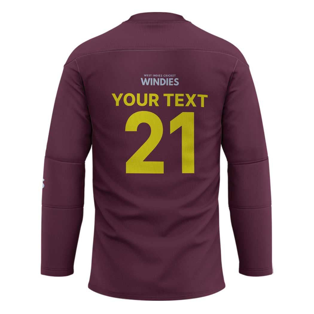 Custom West Indies 1999 Retro Hockey Jersey Classic Champion Vintage - Wonder Print Shop