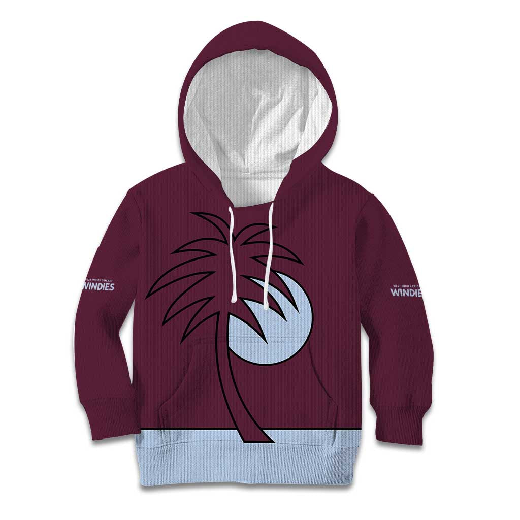 Custom West Indies 1999 Retro Kid Hoodie Classic Champion Vintage - Wonder Print Shop