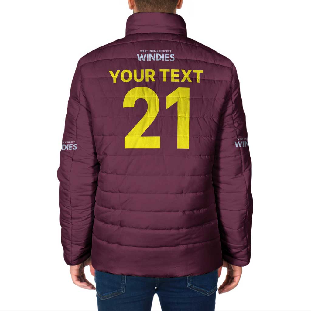 Custom West Indies 1999 Retro Padded Jacket Classic Champion Vintage - Wonder Print Shop