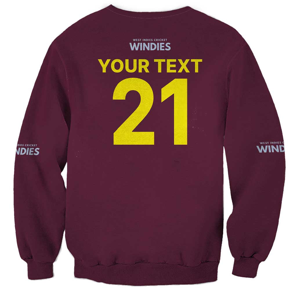 Custom West Indies 1999 Retro Sweatshirt Classic Champion Vintage - Wonder Print Shop