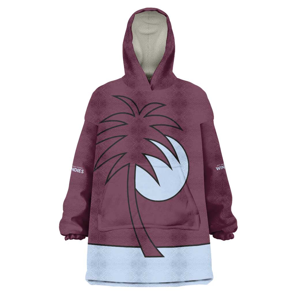 Custom West Indies 1999 Retro Wearable Blanket Hoodie Classic Champion Vintage - Wonder Print Shop