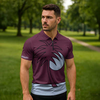 Custom West Indies 1999 Retro Zipper Polo Shirt Classic Champion Vintage - Wonder Print Shop